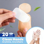 Ecofresheet Hand Cleansing Sheets | Instant Foaming Soap