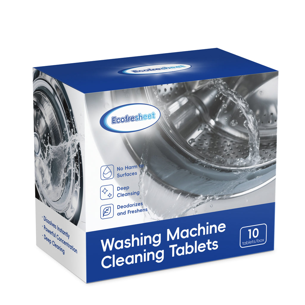 Ecofresheet Washing Machine Cleaner Tablets | 24-Count Pack
