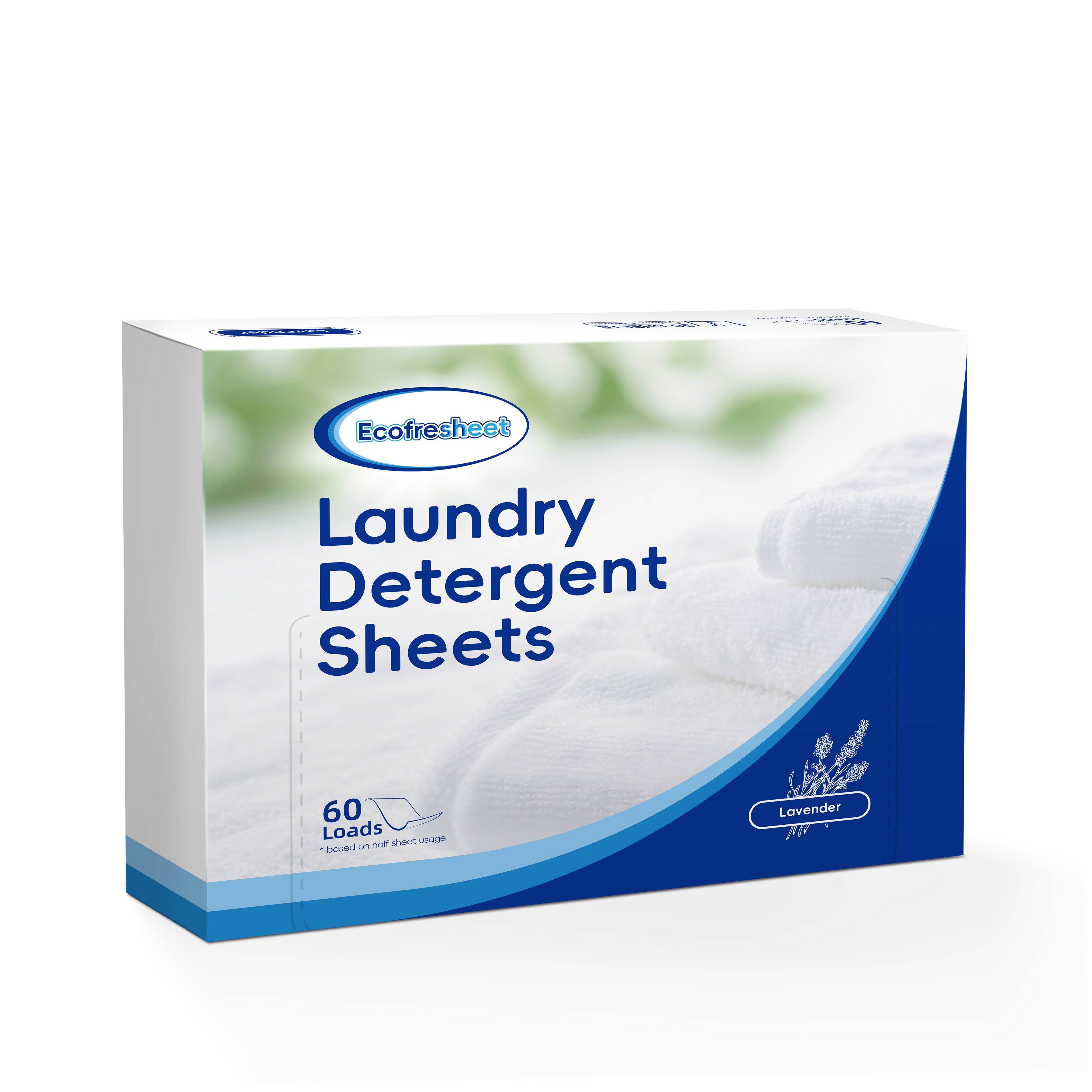 Ecofresheet 30 Laundry Detergent Sheets | 100% Dissolvable, Zero Residue