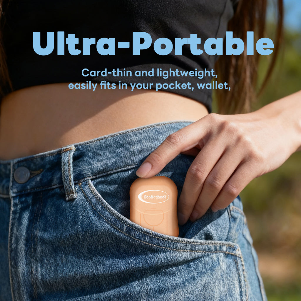 Ecofresheet Hand Cleansing Sheets | Instant Foaming Soap