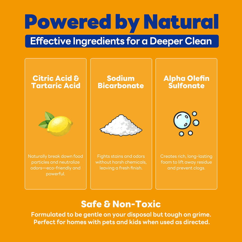 Ecofresheet Foaming Disposal Cleaner | Eliminates Odors at The Source