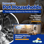 Ecofresheet Washing Machine Cleaner for Pet Owners | Effervescent Tablets