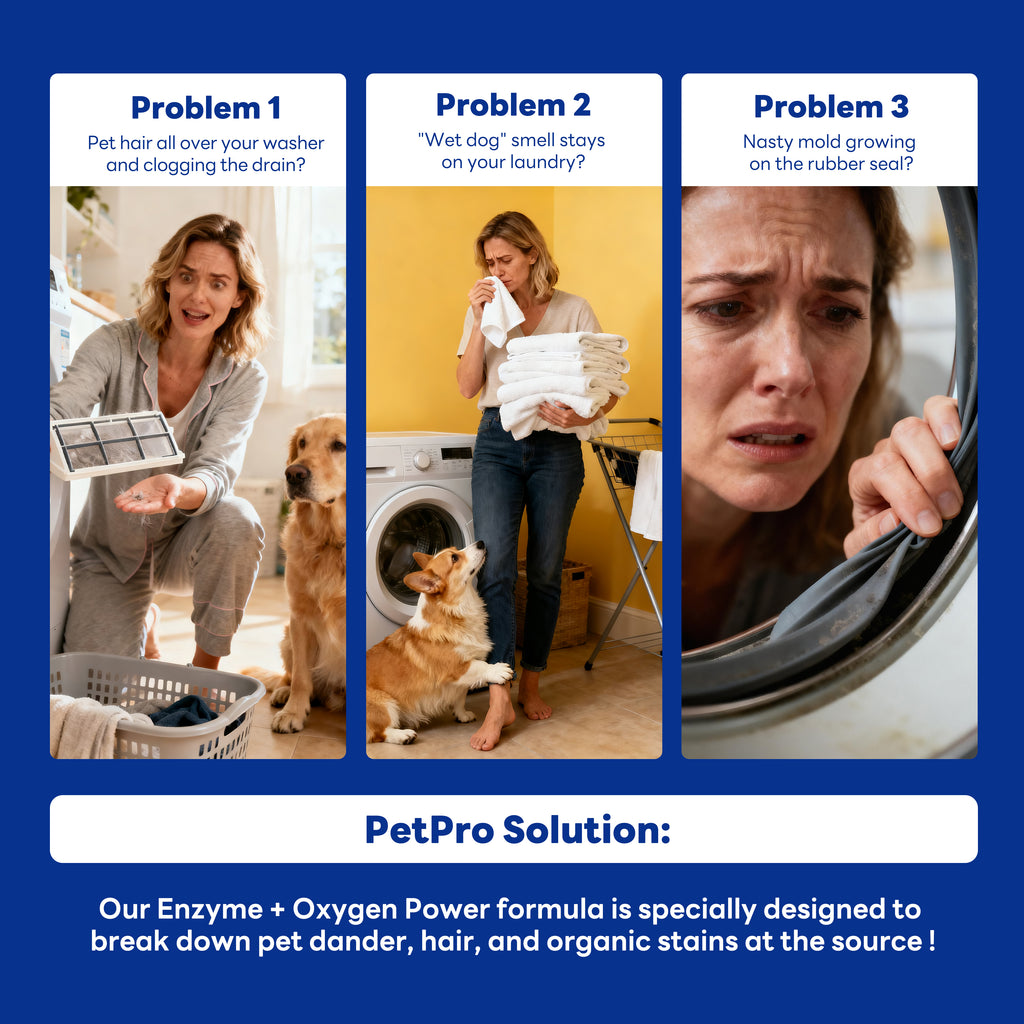 Ecofresheet Washing Machine Cleaner for Pet Owners | Effervescent Tablets