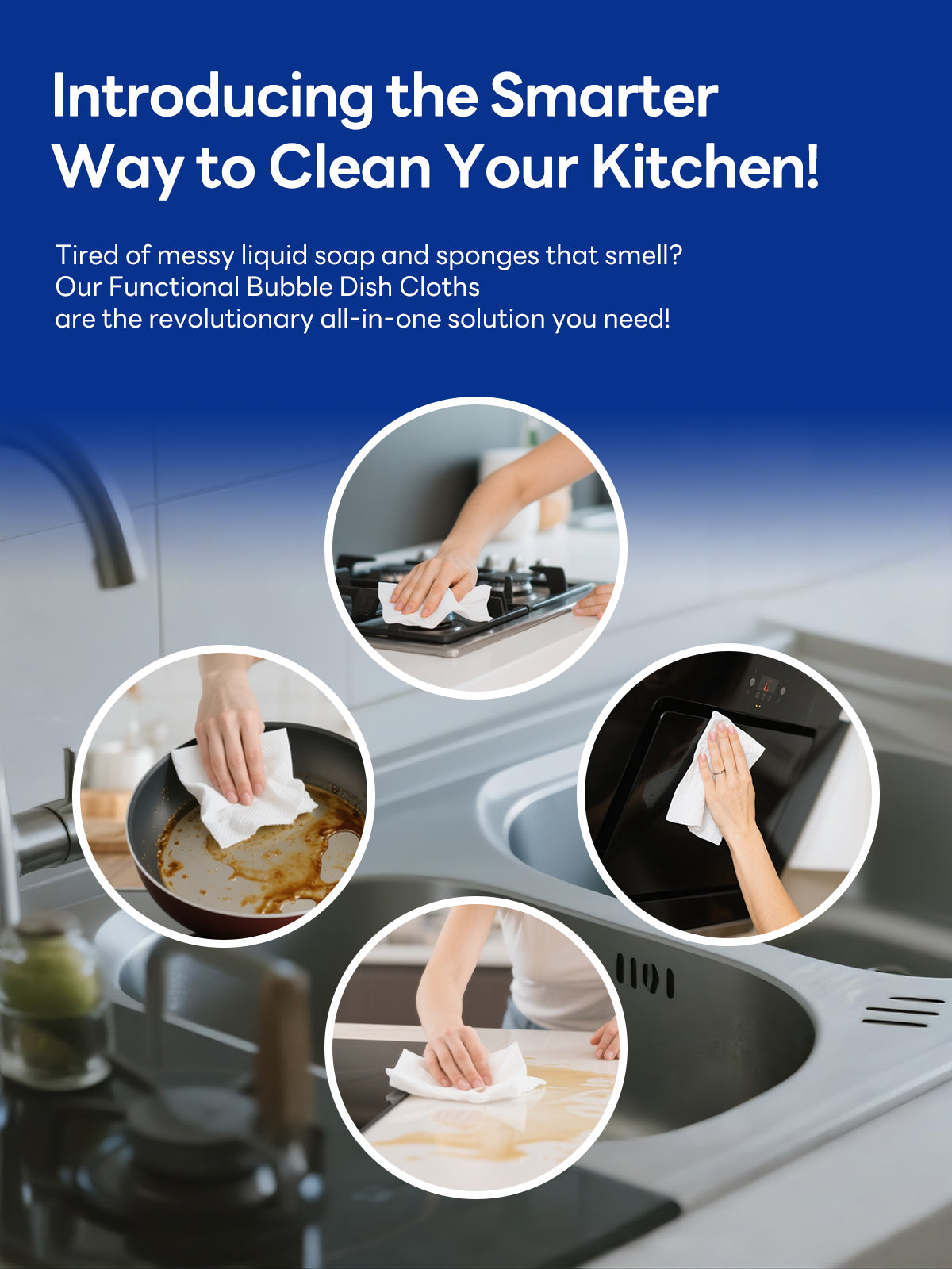 Ecofresheet Dishwashing Soap Sheets | Instant Foaming Action（40sheets）